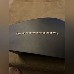 Pre-Owned Silver Elephant Chain Link Bracelet